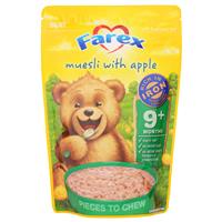 Farex Muesli With Apple Pieces To Chew 9+ Months Pouch 150g