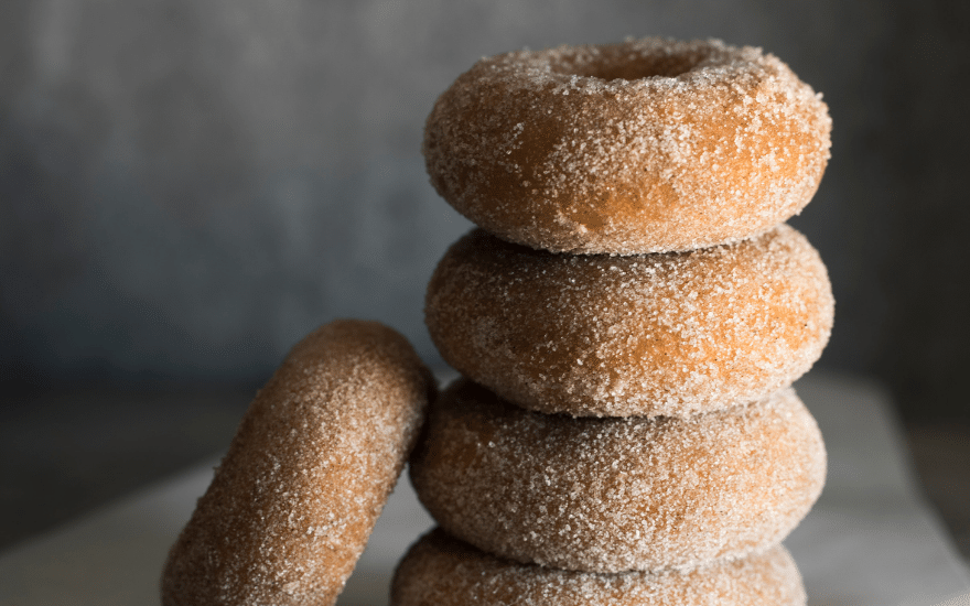 Original Foods Donuts Cinnamon Sugar 6Pkt