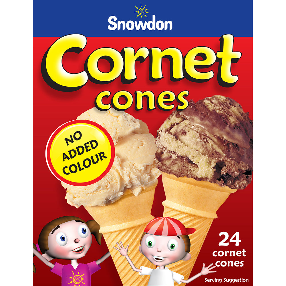 Snowdon Cornet Cone 24pk