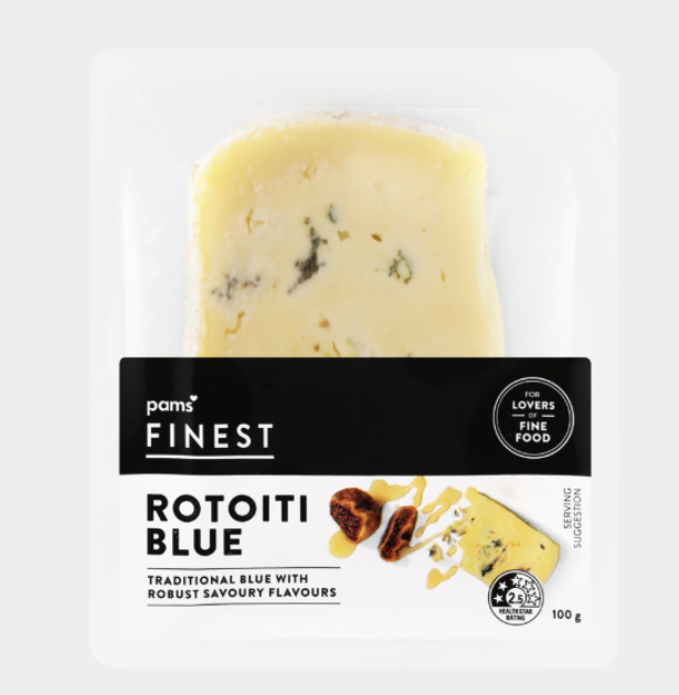 Pams Finest Rotoiti Blue Cheese 100g