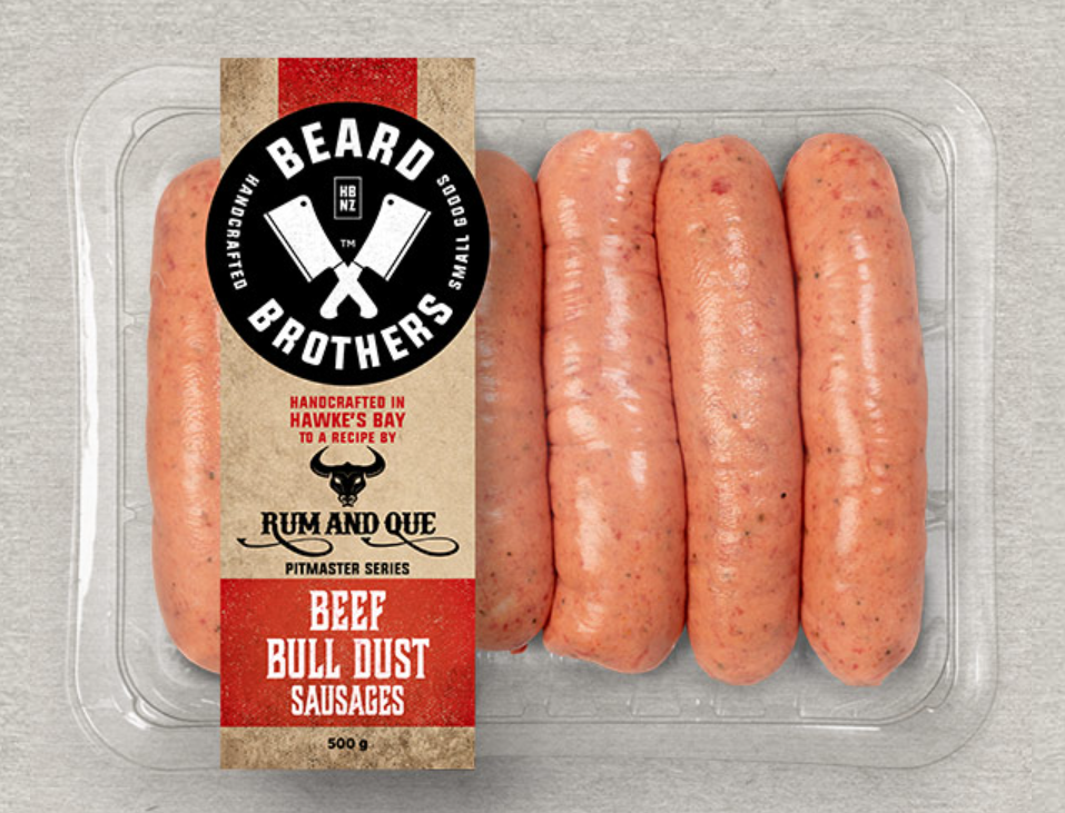 Beard Brothers Beef Bull Dust Sausages