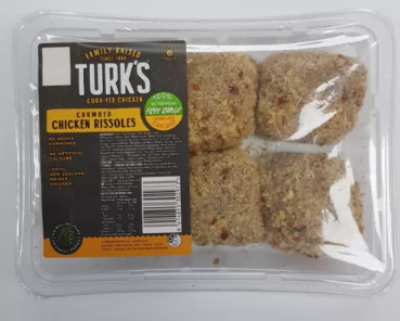 Turks Chicken Rissoles 500gm