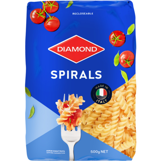 Diamond Pasta Spirals 500g