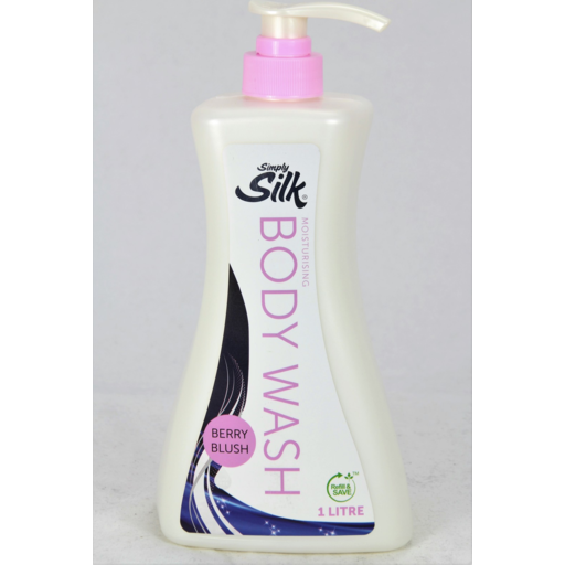 Simply Silk Berry Blush Body Wash 1L