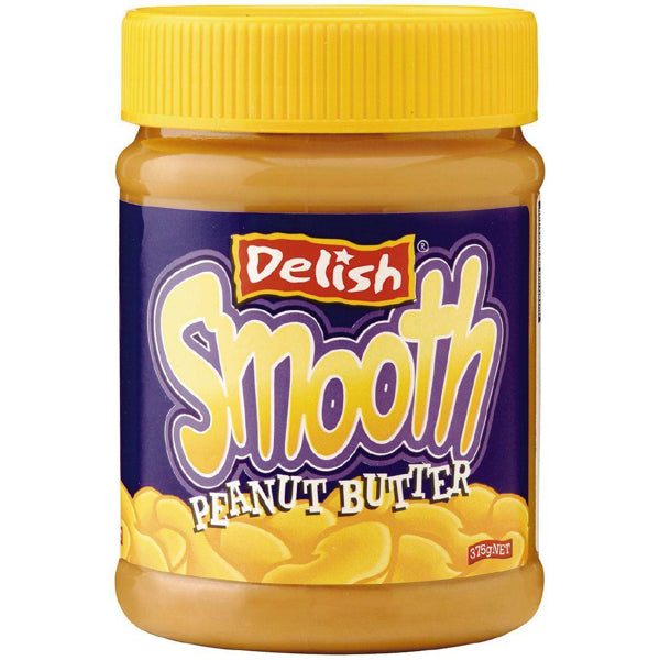 Delish Peanut Butter Smooth 375g*