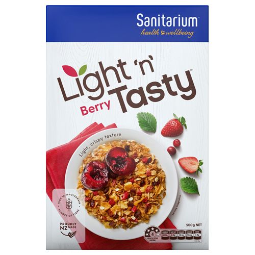 Sanitarium Light N Tasty Berry Cereal 500g