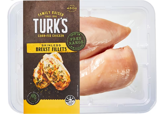 Turks Chicken Breast BL/SL 450gm