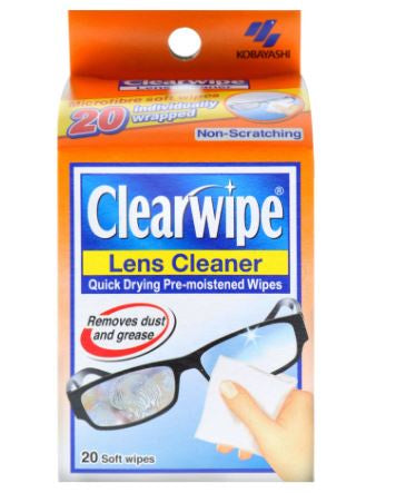 Clearwipe Lens Cleaner Antifog 20pk