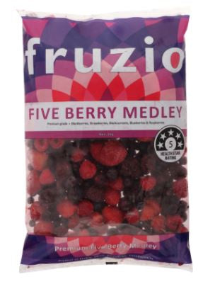 Fruzio Frozen Premium Five Berry Medley 750g