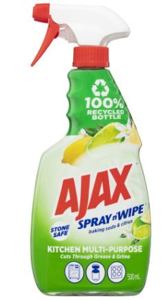 Ajax Stone Safe Baking Soda Spray n Wipe Trigger 500ml