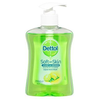 Dettol Liquid Hand Wash Lemon & Lime Pump 250ml