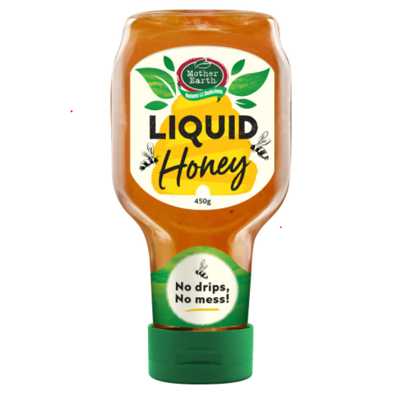 Mother Earth Liquid Honey 450g