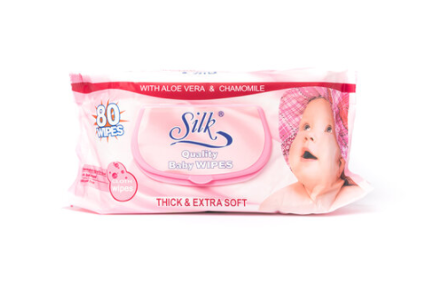 Silk Girl Thick & Extra Soft Baby Wipes 80pk