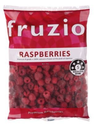 Fruzio Frozen Raspberries 750g