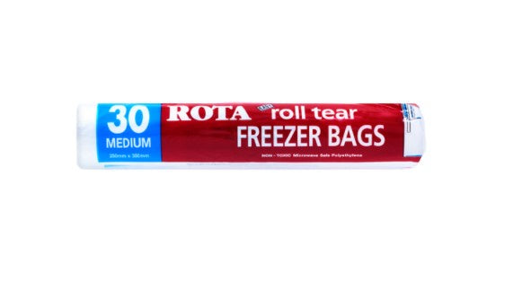 Rota Roll Tear Freezer Bags Medium 30pk 250mm x 350mm