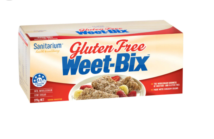 Sanitarium Weet Bix Gluten Free Cereal 375g