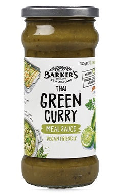 Barkers Thai Green Curry Meal Sauce 365g