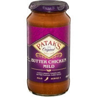 Patak's Butter Chicken Mild Simmer Sauce 450g