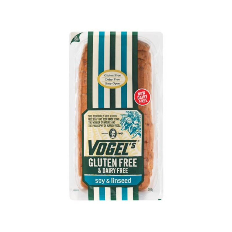 Vogels Gluten Free Soy & Linseed 580g