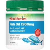 Healtheries Fish Oil 1500mg Cap 150pk