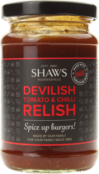 Shaws Devilish Chilli & Tomato Relish 300g