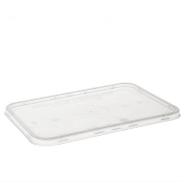 Uni-Chef PP Rectangle Lid To Suit 500ml to 1000ml 50pk