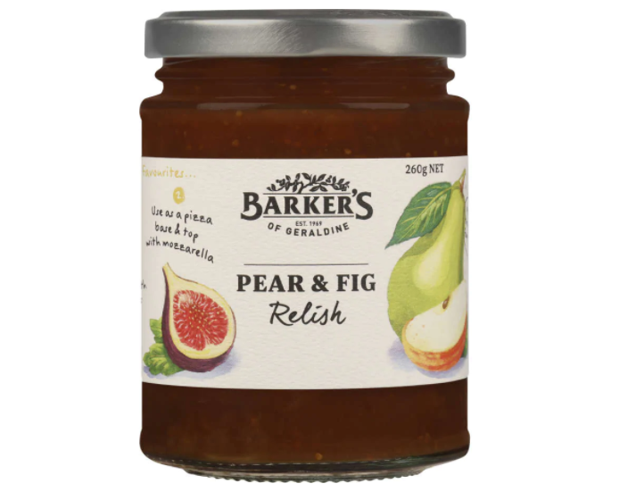 Barkers Barkers Pear & Fig Relish 260g