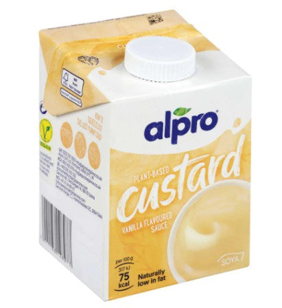 Alpro Soya Custard Vanilla Custard Dairy Free 500g