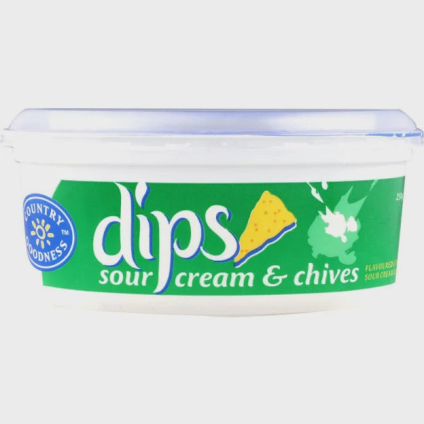 Country Goodness Sour Cream & Chives Dips 250g