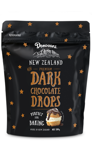 Donovans Chocolate Drops Dark 250g