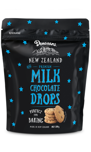 Donovans Chocolate Drops Milk 250g