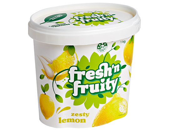 Fresh N Fruity Zesty Lemon Yoghurt 1kg