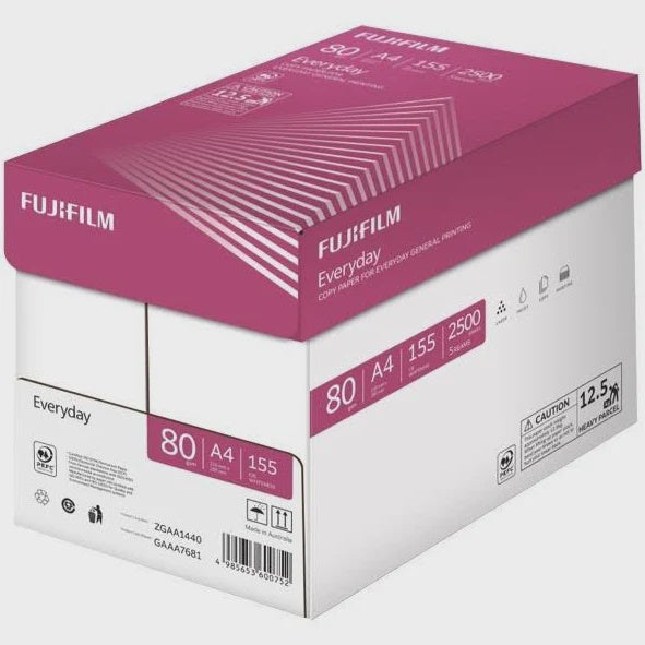 Fujifilm Multipurpose A4 Copy Paper 80g - Carton deal 5 x 500pk