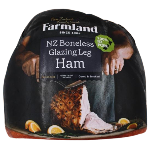 Farmland Boneless Glazing Ham Half 2.5kg - 3.5kg