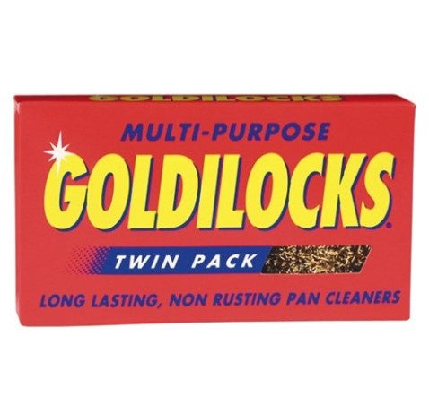 Goldilocks Scourer Multipurpose Non Rusting 2pk