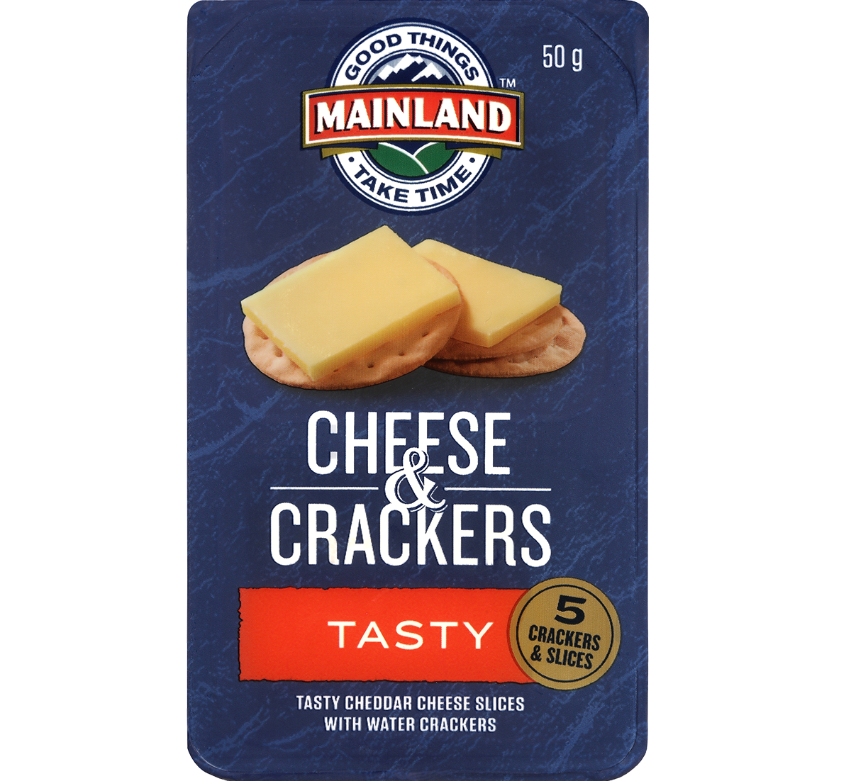 Mainland Tasty On The Go Cheese & Crackers 50g