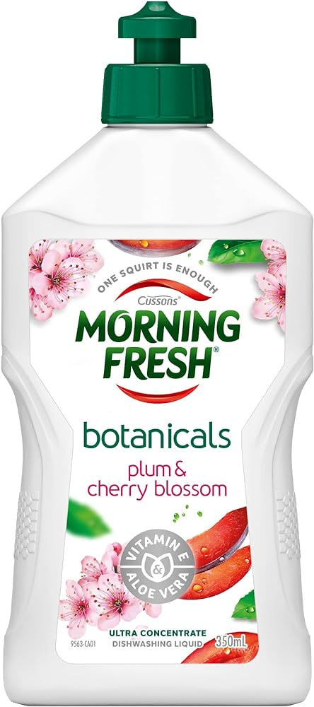 Morning Fresh Botanicals Plum & Cherry Blossom Dishwashing Liquid 350ml