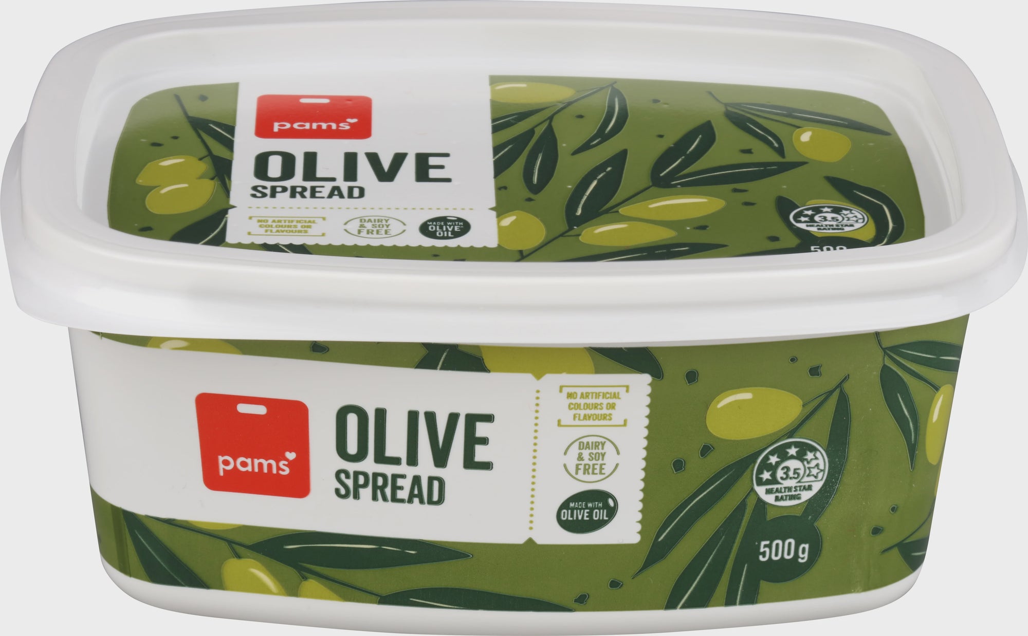 Pams Olive Spread 500g
