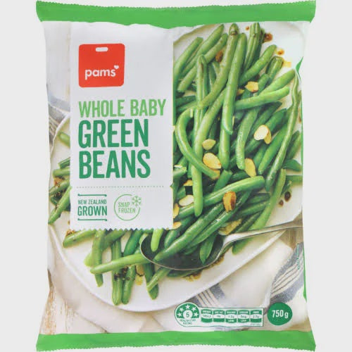 Pams Whole Baby Beans 750g