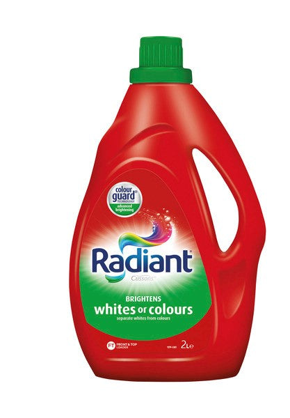 Radiant Whites & Colours Laundry Liquid 2L*