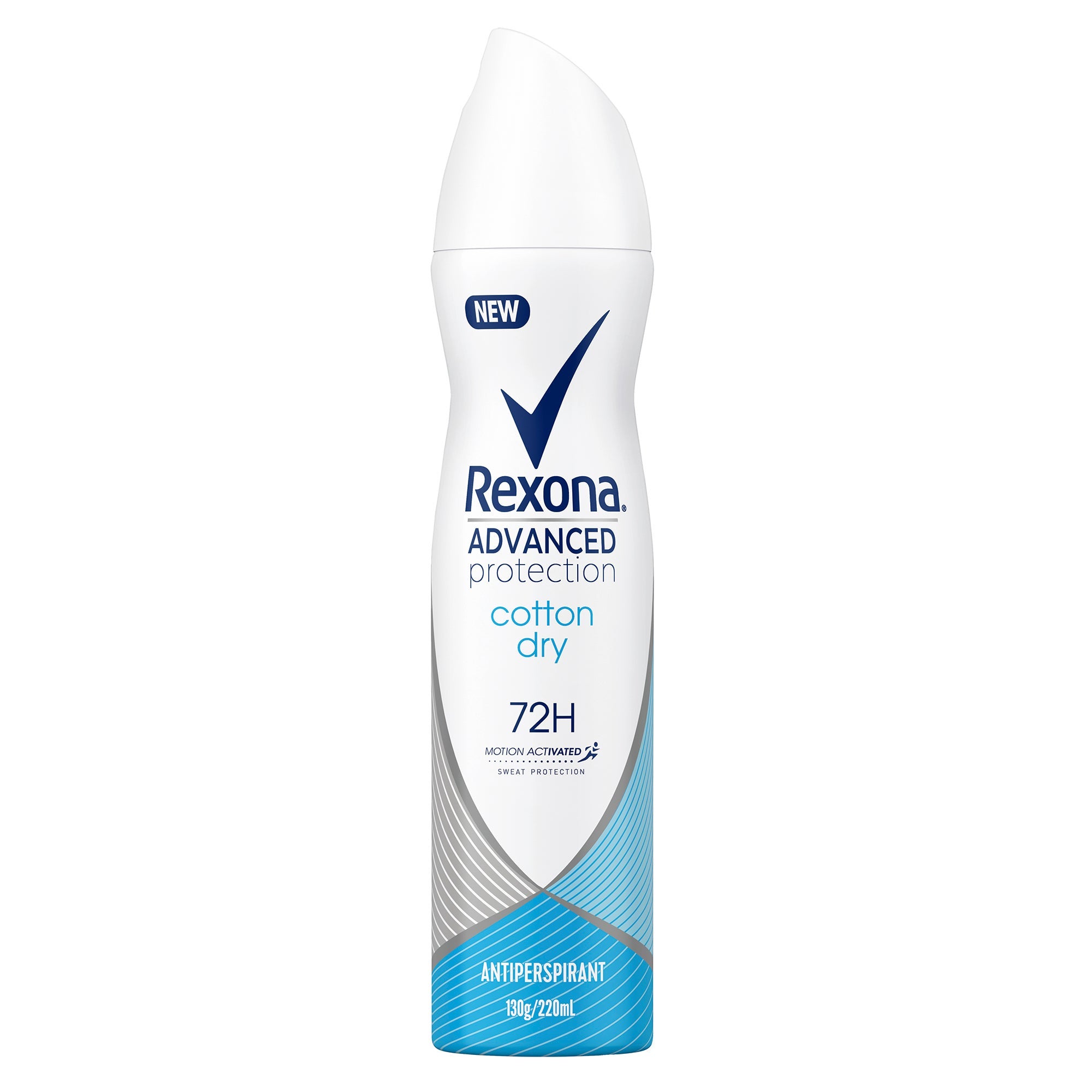 Rexona Womens Cotton Dry Advanced Antiperspirant Aerosol 220ml*