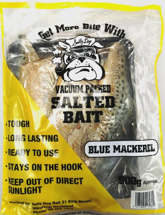 Salty Dog Salted Blue Mackerel Vacuum Pack 900gm*