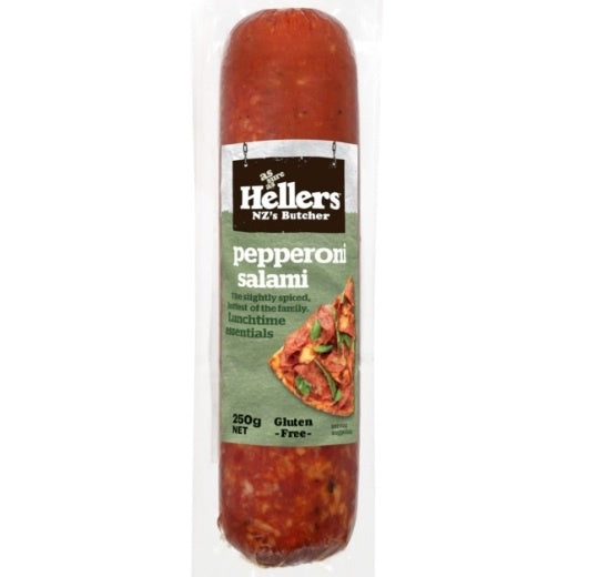 Hellers Pepperoni Salami Roll 250g