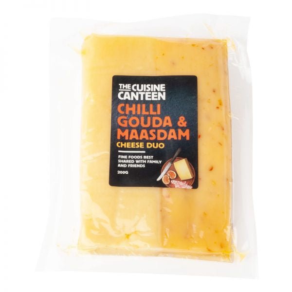 The Cuisine Canteen Chilli Gouda & Maasdam Duo 200g