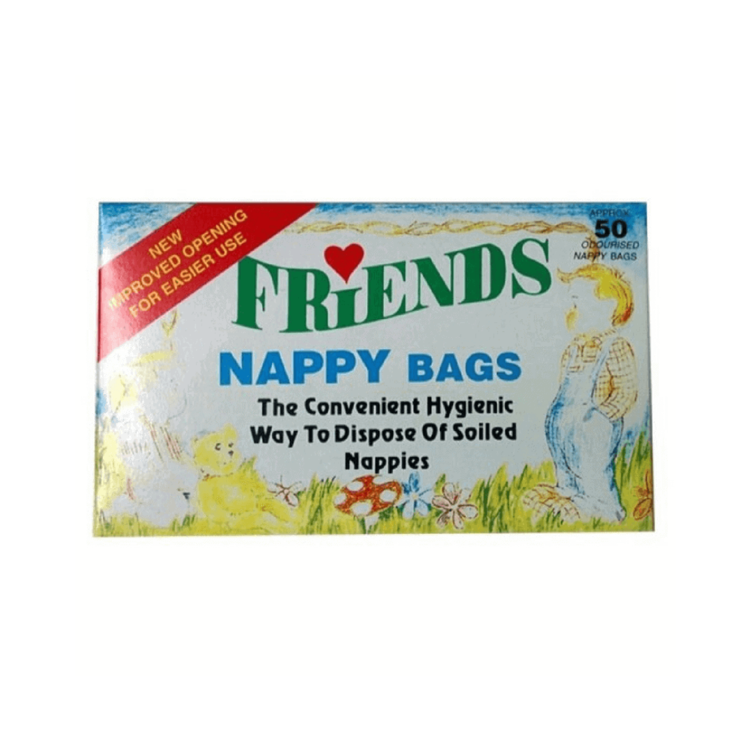 Friends Nappy Bags Odourised 50pkt