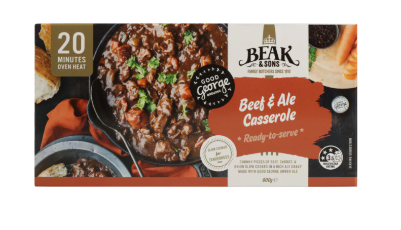 Beak&Sons Beef & Ale Casserole 600g