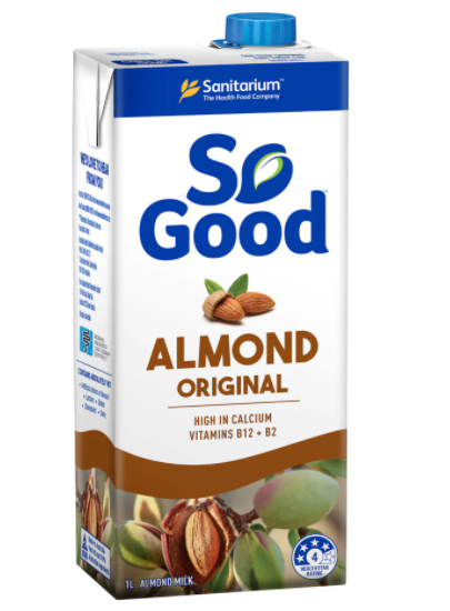 Sanitarium So Good Almond Original UHT Almond Milk 1L
