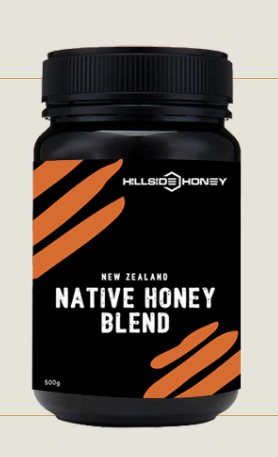 Hillside Honey NZ Native Honey Blend 500g