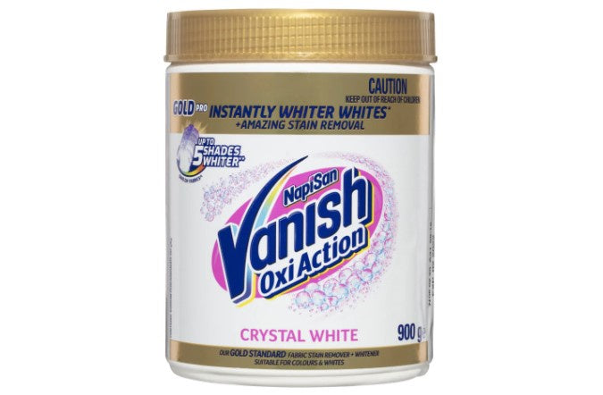 Vanish Napisan OxiAction Crystal White Stain Remover Powder 1kg