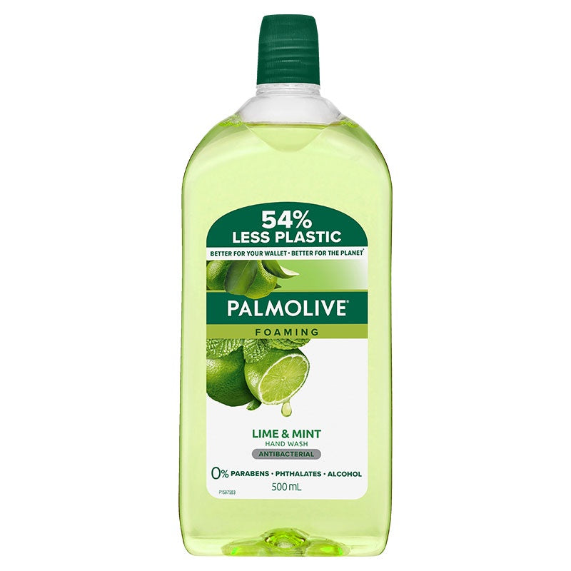 Palmolive Foaming Hand Wash Refill  Antibacterial Lime & Mint 500ml